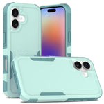 เคสโทรศัพท์ 2 in 1 PC + TPU สำหรับ iPhone 17e / 16e, สำหรับ iPhone 17 Pro Max, สำหรับ iPhone 17 Pro, สำหรับ iPhone 17, สำหรับ iPhone Air, สำหรับ iPhone 16 Pro Max, สำหรับ iPhone 16 Pro, สำหรับ iPhone 16 Plus