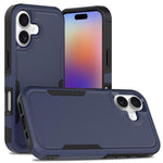 เคสโทรศัพท์ 2 in 1 PC + TPU สำหรับ iPhone 17e / 16e, สำหรับ iPhone 17 Pro Max, สำหรับ iPhone 17 Pro, สำหรับ iPhone 17, สำหรับ iPhone Air, สำหรับ iPhone 16 Pro Max, สำหรับ iPhone 16 Pro, สำหรับ iPhone 16 Plus