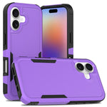 เคสโทรศัพท์ 2 in 1 PC + TPU สำหรับ iPhone 17e / 16e, สำหรับ iPhone 17 Pro Max, สำหรับ iPhone 17 Pro, สำหรับ iPhone 17, สำหรับ iPhone Air, สำหรับ iPhone 16 Pro Max, สำหรับ iPhone 16 Pro, สำหรับ iPhone 16 Plus