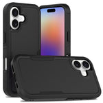 เคสโทรศัพท์ 2 in 1 PC + TPU สำหรับ iPhone 17e / 16e, สำหรับ iPhone 17 Pro Max, สำหรับ iPhone 17 Pro, สำหรับ iPhone 17, สำหรับ iPhone Air, สำหรับ iPhone 16 Pro Max, สำหรับ iPhone 16 Pro, สำหรับ iPhone 16 Plus