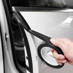 Universal Car Carbon Fiber Door Anti-collision Strip Protection Guards Trims Stickers Tape, 3cm x 3m, 3cm x 5m, 3cm x 10m, 5cm x 3m, 5cm x 5m, 5cm x 10m, 7cm x 3m, 7cm x 5m, 7cm x 10m, 10cm x 3m, 10cm x 5m, 10cm x 10m