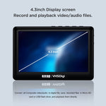 กล่องบันทึกวิดีโอ Ezcap 180 VHSDigi หน้าจอ 4.3 นิ้ว, Ezcap 180