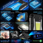 Unihertz Tank 3 Pro 5G / 8849, โปรเจคเตอร์, กล้อง 200MP, มองเห็นในที่มืด, แบตเตอรี่ 23800mAh, 6.79 นิ้ว Android 13 Dimensity 8200 Octa Core, เครือข่าย: 5G, 16GB+512GB