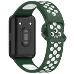 สายซิลิโคนสองสีระบายอากาศได้ สำหรับ Samsung Galaxy Fit 3