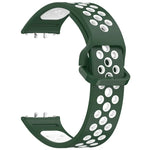 สายซิลิโคนสองสีระบายอากาศได้ สำหรับ Samsung Galaxy Fit 3