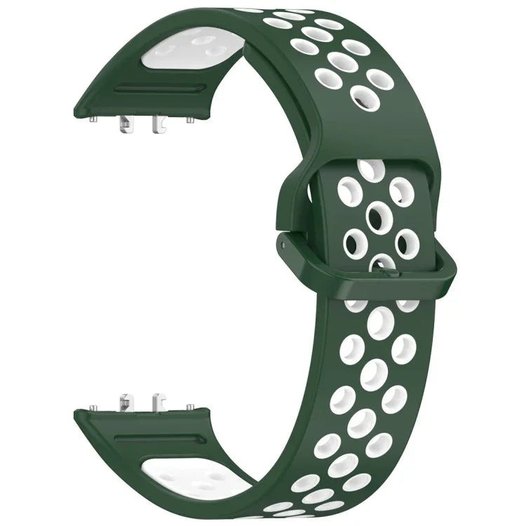 สายซิลิโคนสองสีระบายอากาศได้ สำหรับ Samsung Galaxy Fit 3