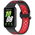 สายซิลิโคนสองสีระบายอากาศได้ สำหรับ Samsung Galaxy Fit 3