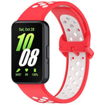 สายซิลิโคนสองสีระบายอากาศได้ สำหรับ Samsung Galaxy Fit 3