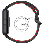 สายซิลิโคนสองสีระบายอากาศได้ สำหรับ Samsung Galaxy Fit 3
