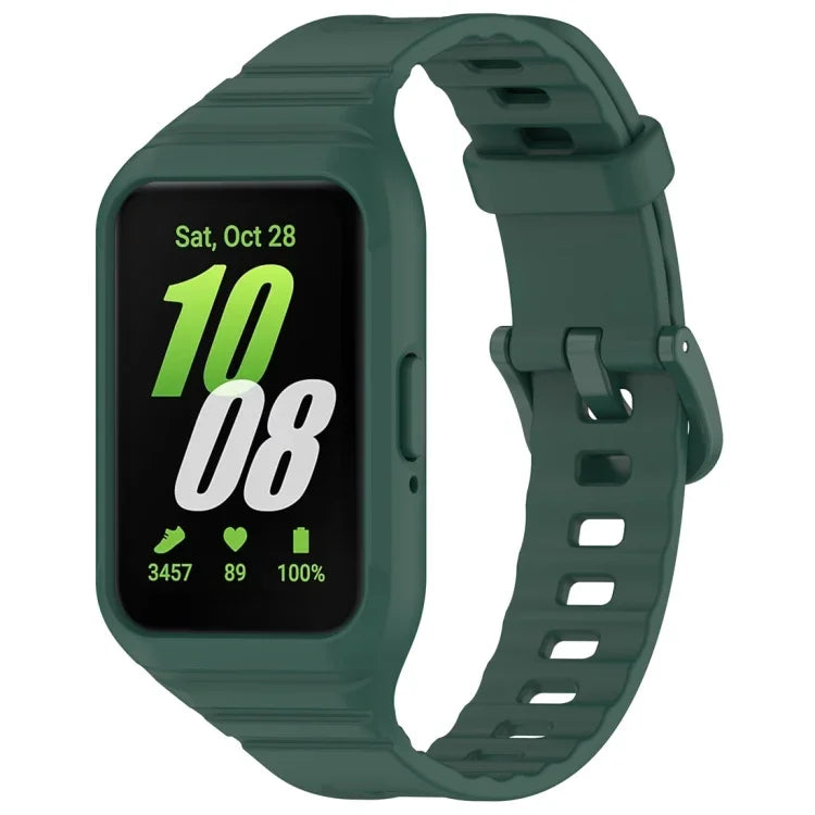 สาย TPU สีพื้นแบบบูรณาการ สำหรับ Samsung Galaxy Fit 3