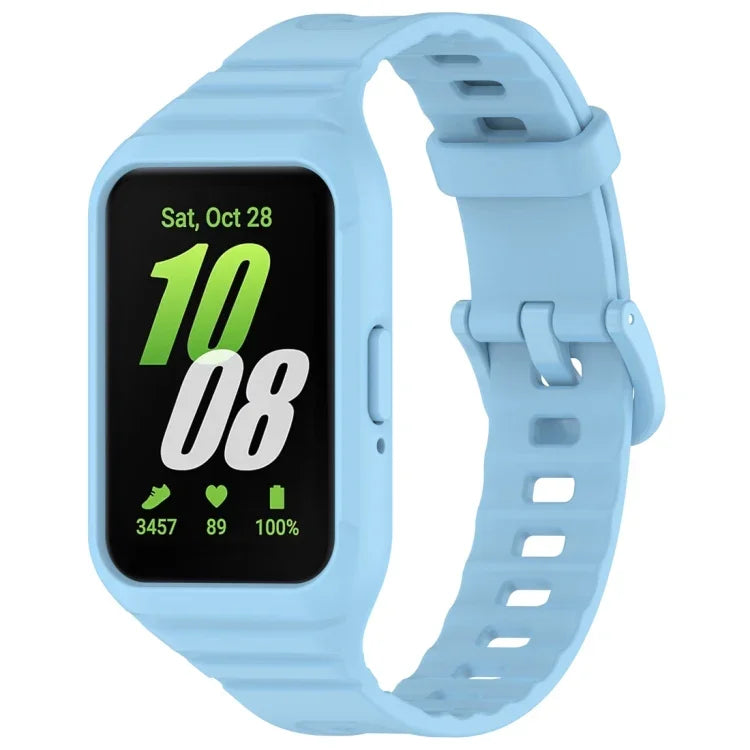 สาย TPU สีพื้นแบบบูรณาการ สำหรับ Samsung Galaxy Fit 3