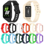 สาย TPU สีพื้นแบบบูรณาการ สำหรับ Samsung Galaxy Fit 3