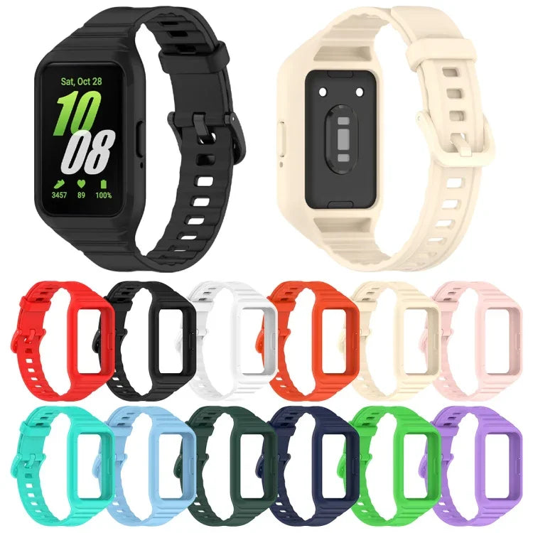 สาย TPU สีพื้นแบบบูรณาการ สำหรับ Samsung Galaxy Fit 3