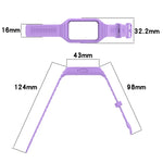 สาย TPU สีพื้นแบบบูรณาการ สำหรับ Samsung Galaxy Fit 3