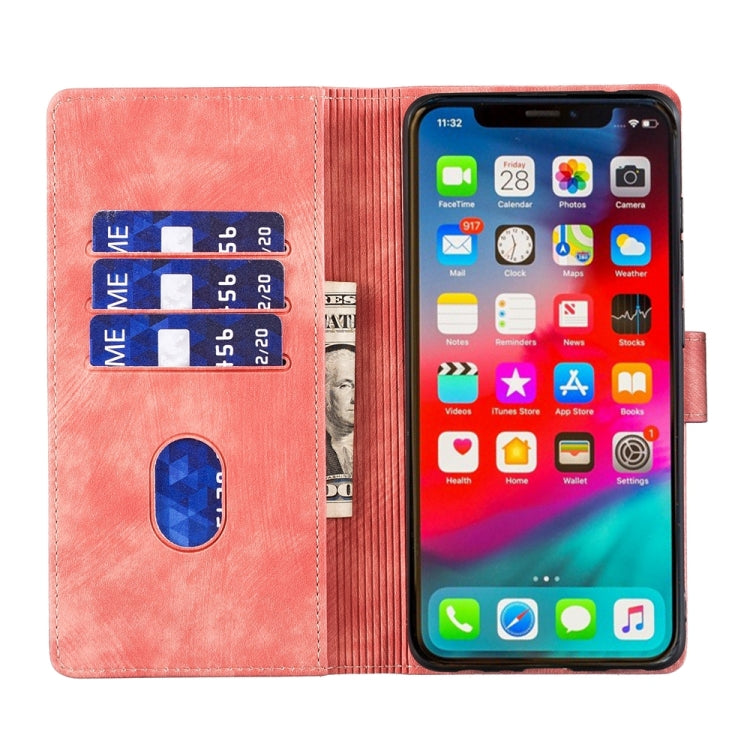 เคสโทรศัพท์หนังปั๊มลายหัวใจแมว Pen สำหรับ iPhone X / XS, สำหรับ iPhone XR, สำหรับ iPhone XS Max, สำหรับ iPhone 7 Plus / 8 Plus