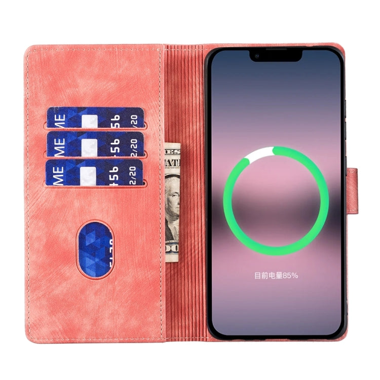 เคสโทรศัพท์หนังปั๊มลายปากกาและหัวใจแมว สำหรับ iPhone 13 mini, สำหรับ iPhone 12, สำหรับ iPhone 12 Pro Max, สำหรับ iPhone 12 Pro, สำหรับ iPhone 12 mini, สำหรับ iPhone 11 Pro Max, สำหรับ iPhone 11, สำหรับ iPhone 11 Pro