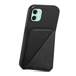 เคสโทรศัพท์ที่ใส่บัตรสองช่องลายหนังลูกวัว D04 สำหรับ iPhone 11, สำหรับ iPhone 11 Pro, สำหรับ iPhone X / XS, สำหรับ iPhone XR, สำหรับ iPhone XS Max, สำหรับ iPhone 7 Plus / 8 Plus