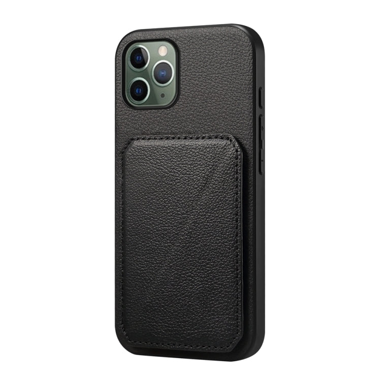เคสโทรศัพท์ที่ใส่บัตรสองช่องลายหนังลูกวัว D04 สำหรับ iPhone 11, สำหรับ iPhone 11 Pro, สำหรับ iPhone X / XS, สำหรับ iPhone XR, สำหรับ iPhone XS Max, สำหรับ iPhone 7 Plus / 8 Plus