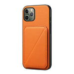 เคสโทรศัพท์ที่ใส่บัตรสองช่องลายหนังลูกวัว D04 สำหรับ iPhone 11, สำหรับ iPhone 11 Pro, สำหรับ iPhone X / XS, สำหรับ iPhone XR, สำหรับ iPhone XS Max, สำหรับ iPhone 7 Plus / 8 Plus