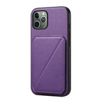 เคสโทรศัพท์ที่ใส่บัตรสองช่องลายหนังลูกวัว D04 สำหรับ iPhone 11, สำหรับ iPhone 11 Pro, สำหรับ iPhone X / XS, สำหรับ iPhone XR, สำหรับ iPhone XS Max, สำหรับ iPhone 7 Plus / 8 Plus