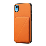 เคสโทรศัพท์ที่ใส่บัตรสองช่องลายหนังลูกวัว D04 สำหรับ iPhone 11, สำหรับ iPhone 11 Pro, สำหรับ iPhone X / XS, สำหรับ iPhone XR, สำหรับ iPhone XS Max, สำหรับ iPhone 7 Plus / 8 Plus