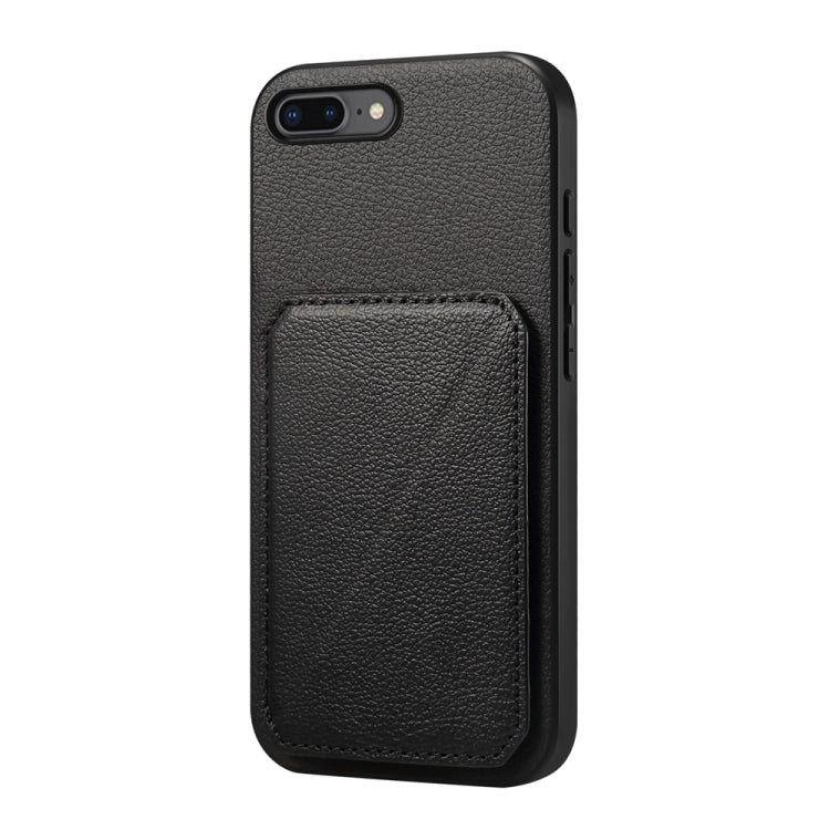เคสโทรศัพท์ที่ใส่บัตรสองช่องลายหนังลูกวัว D04 สำหรับ iPhone 11, สำหรับ iPhone 11 Pro, สำหรับ iPhone X / XS, สำหรับ iPhone XR, สำหรับ iPhone XS Max, สำหรับ iPhone 7 Plus / 8 Plus