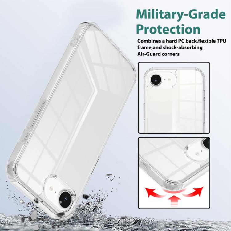 เคสโทรศัพท์ TPU อะคริลิกกันรอยขีดข่วน สำหรับ iPhone 17e / 16e, สำหรับ iPhone 17 Pro Max, สำหรับ iPhone 17 Pro, สำหรับ iPhone 17, สำหรับ iPhone Air, สำหรับ iPhone 16 Pro Max, สำหรับ iPhone 16 Pro, สำหรับ iPhone 16 Plus, สำหรับ iPhone 16