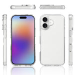 เคสโทรศัพท์ TPU อะคริลิกกันรอยขีดข่วน สำหรับ iPhone 17e / 16e, สำหรับ iPhone 17 Pro Max, สำหรับ iPhone 17 Pro, สำหรับ iPhone 17, สำหรับ iPhone Air, สำหรับ iPhone 16 Pro Max, สำหรับ iPhone 16 Pro, สำหรับ iPhone 16 Plus, สำหรับ iPhone 16