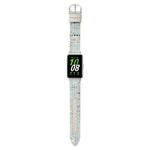 Woolen Leather Watch Band, For Samsung Galaxy Fit 3