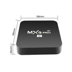 MXQ Pro RK3228A กล่องเซ็ตท็อปเน็ตเวิร์ก 4K HD CPU Quad-Core, 2GB+16GB