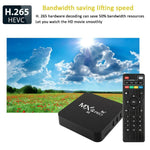 MXQ Pro RK3228A กล่องเซ็ตท็อปเน็ตเวิร์ก 4K HD CPU Quad-Core, 2GB+16GB