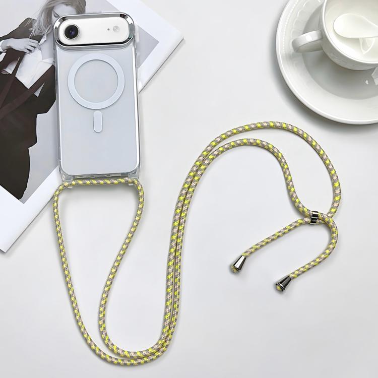 MagSafe Magnetic PC + TPU Phone Case with Lanyard, For iPhone Air, For iPhone 16 Pro Max, For iPhone 16 Pro, For iPhone 16 Plus