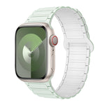 สายรัดนาฬิกาซิลิโคนแม่เหล็กรูปตัว I สำหรับ Apple Watch SE 2023 ขนาด 44 มม. สำหรับ Apple Watch SE 2023 ขนาด 40 มม. สำหรับ Apple Watch Ultra 2 ขนาด 49 มม.