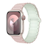 สายรัดนาฬิกาซิลิโคนแม่เหล็กรูปตัว I สำหรับ Apple Watch SE 2023 ขนาด 44 มม. สำหรับ Apple Watch SE 2023 ขนาด 40 มม. สำหรับ Apple Watch Ultra 2 ขนาด 49 มม.
