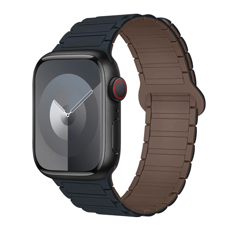 สายรัดนาฬิกาซิลิโคนแม่เหล็กรูปตัว I สำหรับ Apple Watch SE 2023 ขนาด 44 มม. สำหรับ Apple Watch SE 2023 ขนาด 40 มม. สำหรับ Apple Watch Ultra 2 ขนาด 49 มม.