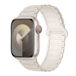 สายรัดนาฬิกาซิลิโคนแม่เหล็กรูปตัว I สำหรับ Apple Watch Series 9 ขนาด 45 มม. สำหรับ Apple Watch Series 9 ขนาด 41 มม. สำหรับ Apple Watch Ultra ขนาด 49 มม.