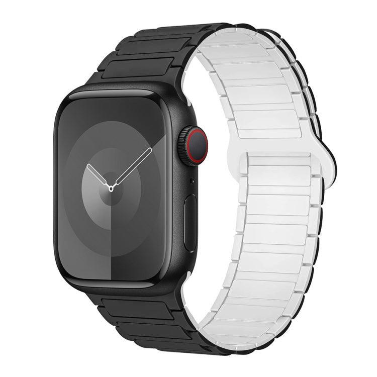 สายรัดนาฬิกาซิลิโคนแม่เหล็กรูปตัว I สำหรับ Apple Watch Series 9 ขนาด 45 มม. สำหรับ Apple Watch Series 9 ขนาด 41 มม. สำหรับ Apple Watch Ultra ขนาด 49 มม.