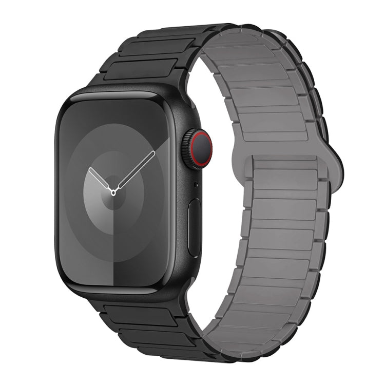 สายรัดนาฬิกาซิลิโคนแม่เหล็กรูปตัว I สำหรับ Apple Watch Series 9 ขนาด 45 มม. สำหรับ Apple Watch Series 9 ขนาด 41 มม. สำหรับ Apple Watch Ultra ขนาด 49 มม.