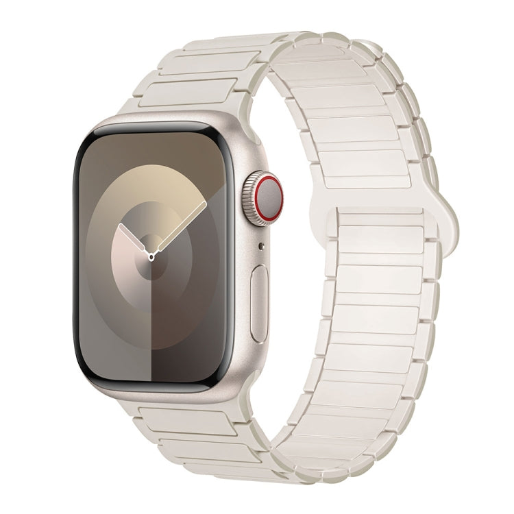 สายรัดนาฬิกาซิลิโคนแม่เหล็กรูปตัว I สำหรับ Apple Watch Series 9 ขนาด 45 มม. สำหรับ Apple Watch Series 9 ขนาด 41 มม. สำหรับ Apple Watch Ultra ขนาด 49 มม.
