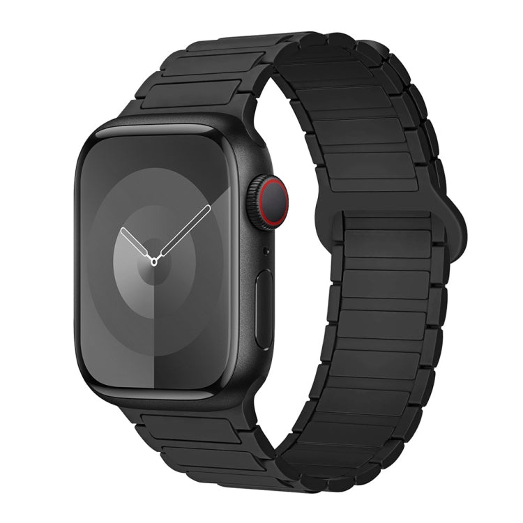สายรัดนาฬิกาซิลิโคนแม่เหล็กรูปตัว I สำหรับ Apple Watch Series 9 ขนาด 45 มม. สำหรับ Apple Watch Series 9 ขนาด 41 มม. สำหรับ Apple Watch Ultra ขนาด 49 มม.