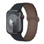 สายรัดนาฬิกาซิลิโคนแม่เหล็กรูปตัว I สำหรับ Apple Watch Series 9 ขนาด 45 มม. สำหรับ Apple Watch Series 9 ขนาด 41 มม. สำหรับ Apple Watch Ultra ขนาด 49 มม.