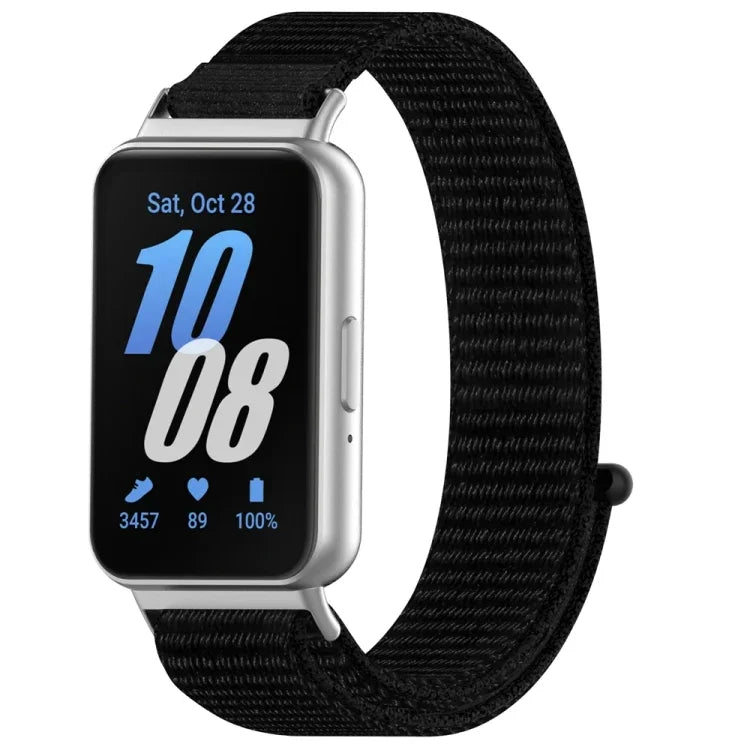 สายรัดนาฬิกาแบบตีนตุ๊กแกไนลอน สำหรับ Samsung Galaxy Fit 3