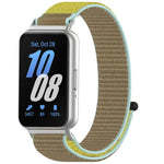 สายรัดนาฬิกาแบบตีนตุ๊กแกไนลอน สำหรับ Samsung Galaxy Fit 3