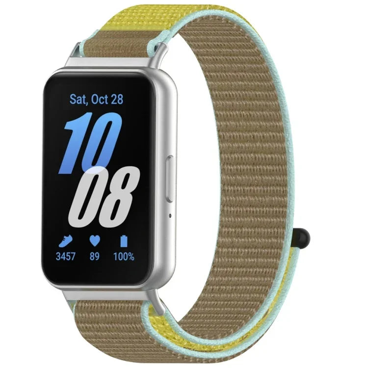 สายรัดนาฬิกาแบบตีนตุ๊กแกไนลอน สำหรับ Samsung Galaxy Fit 3