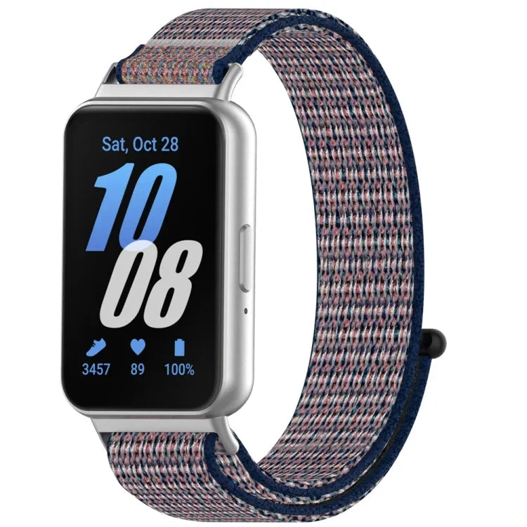 สายรัดนาฬิกาแบบตีนตุ๊กแกไนลอน สำหรับ Samsung Galaxy Fit 3