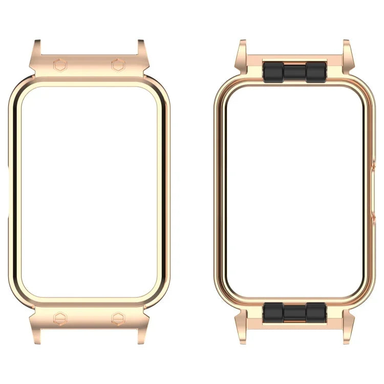 18mm Metal Frame Watch Protective Case, For Samsung Galaxy Fit 3