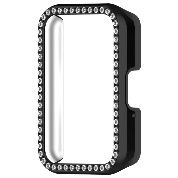 Diamond Half Pack Hollow PC Watch Protective Case, For Samsung Galaxy Fit 3