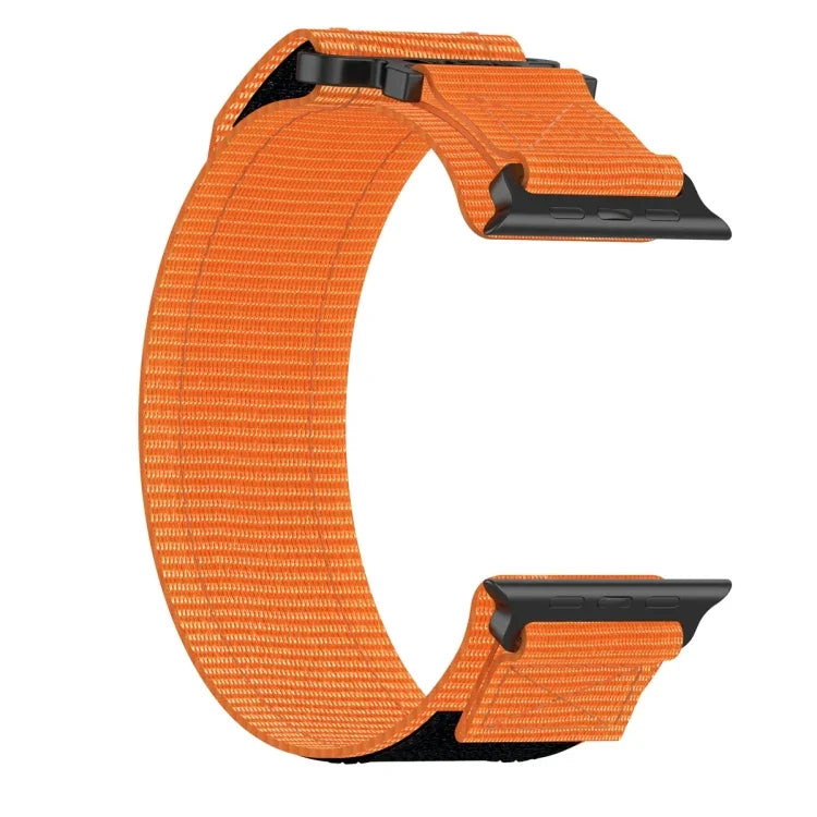 Nylon Hook And Loop Fastener Watch Band, For Apple Watch 38mm