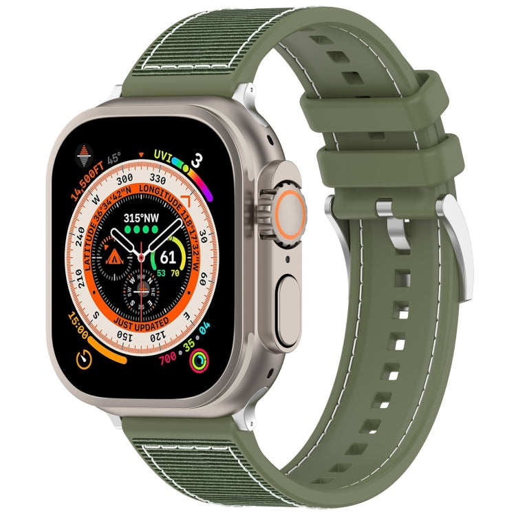 สายซิลิโคนถักไนลอนไฮบริดพร้อมบัคเคิลอย่างเป็นทางการ สำหรับ Apple Watch 42 มม., สำหรับ Apple Watch 38 มม.