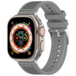 สายซิลิโคนถักไนลอนไฮบริดพร้อมบัคเคิลอย่างเป็นทางการ สำหรับ Apple Watch 42 มม., สำหรับ Apple Watch 38 มม.